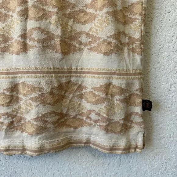 HOWLER BROTHERS Ranchero Jacquard Polo Shirt Taki Brown Rice Preppy